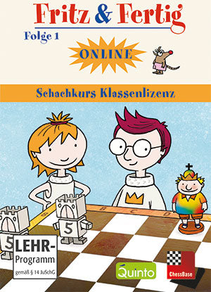 Fritz&Fertig Online Chess Course Class License