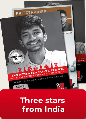 Three stars from India Bundle: Vidit, Gukesh & Mendonca