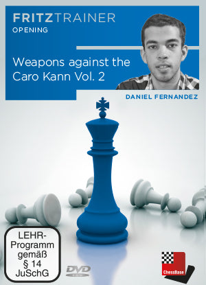Fernandez: Weapons against the Caro Kann Vol. 2: 2.Nf3 d5 3.d3, Fantasy and Exchange Variation
