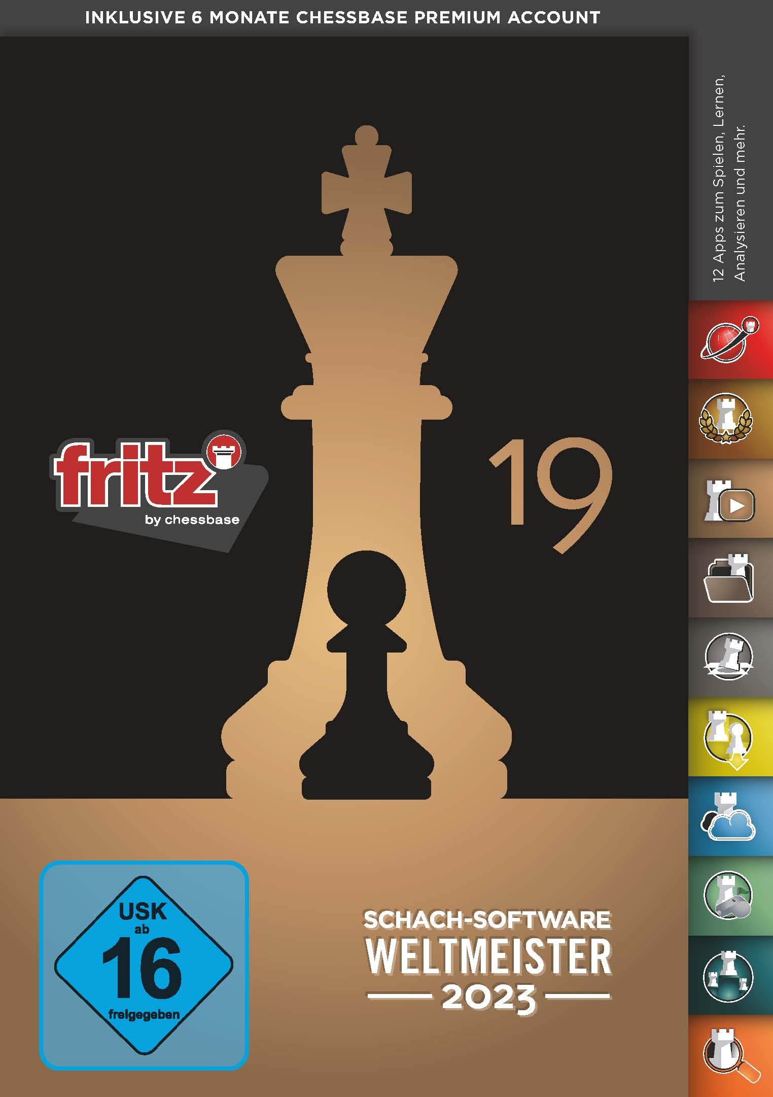 Fritz 19 - Schachsoftware-Weltmeister 2023