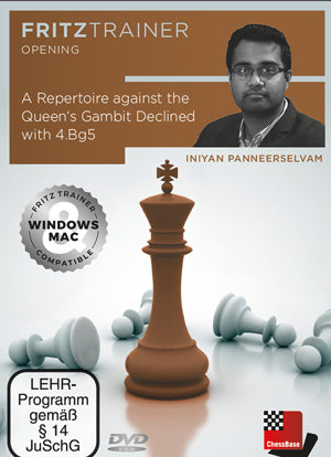 Panneerselvam: A Repertoire against the Queen's Gambit Declined with 4.Bg5