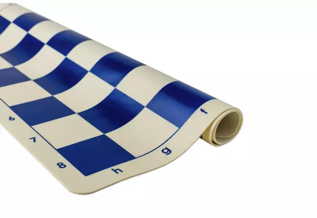 rollable silicone board white-blue