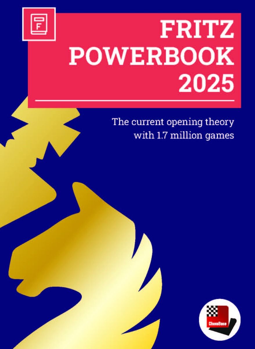 Fritz Powerbook 2025 - Eröffnungstheorie mit 1,7 Millionen Partien