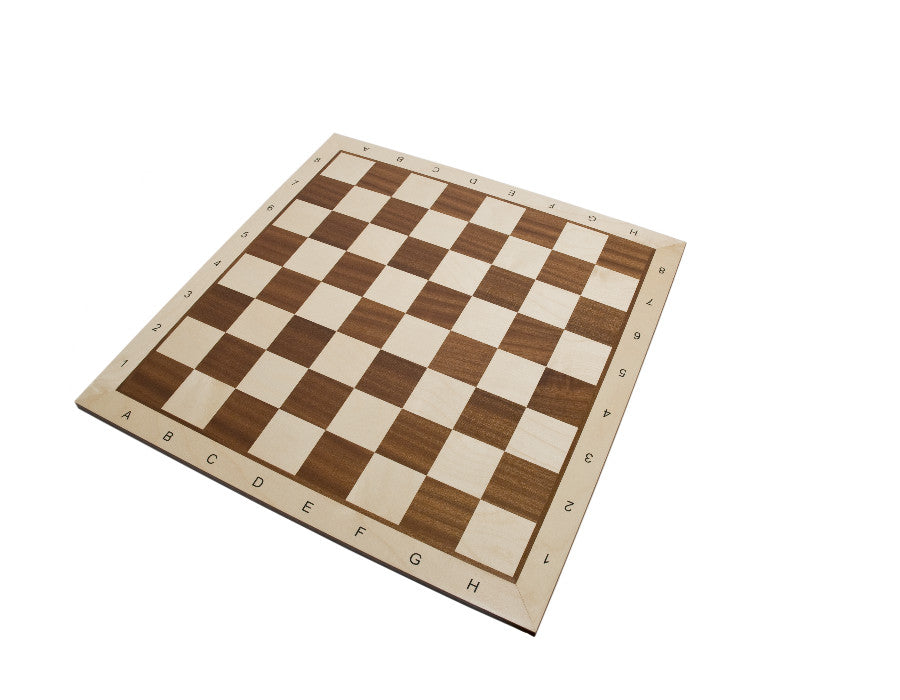 Wooden chess set with wooden box