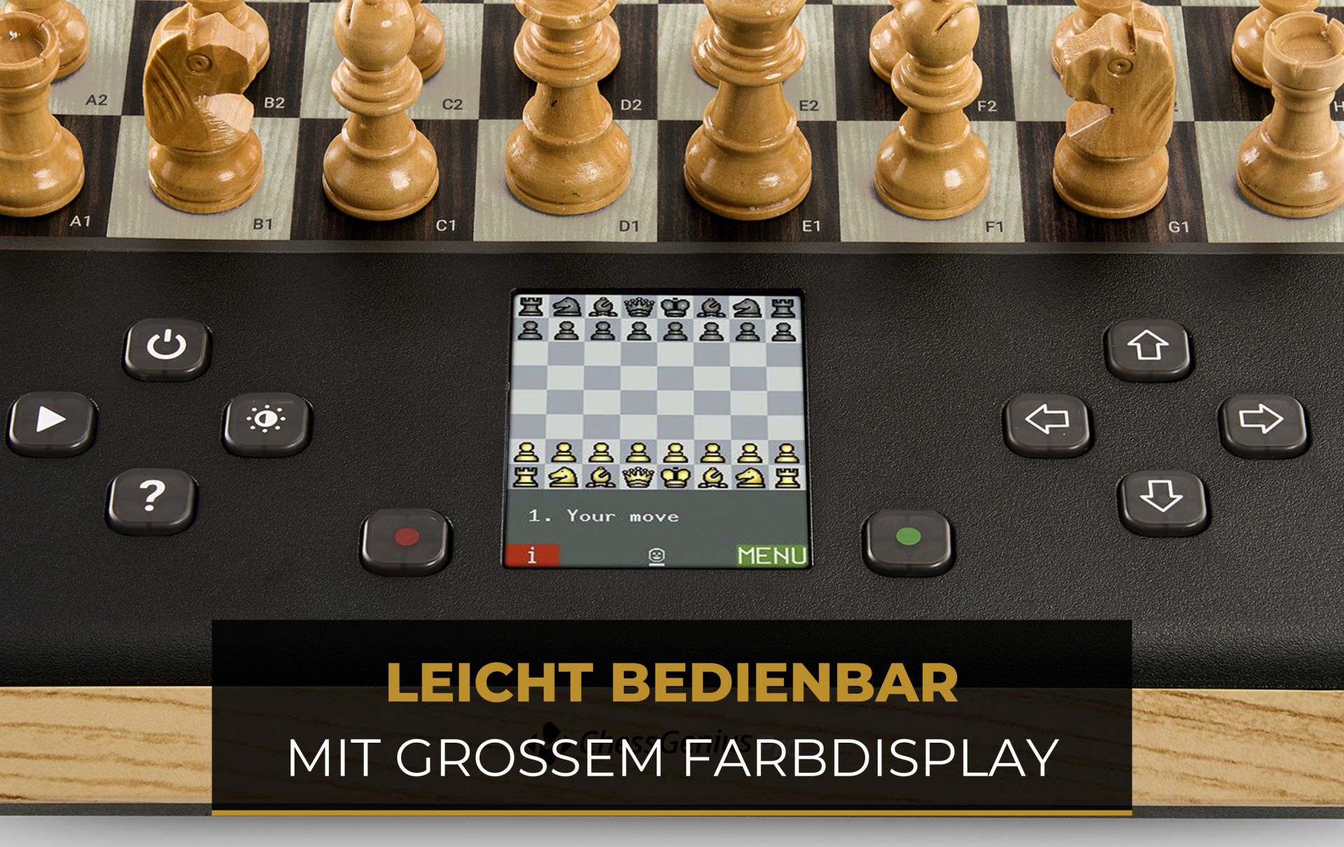 Schachcomputer MILLENNIUM ChessGenius Pro Wood Edition