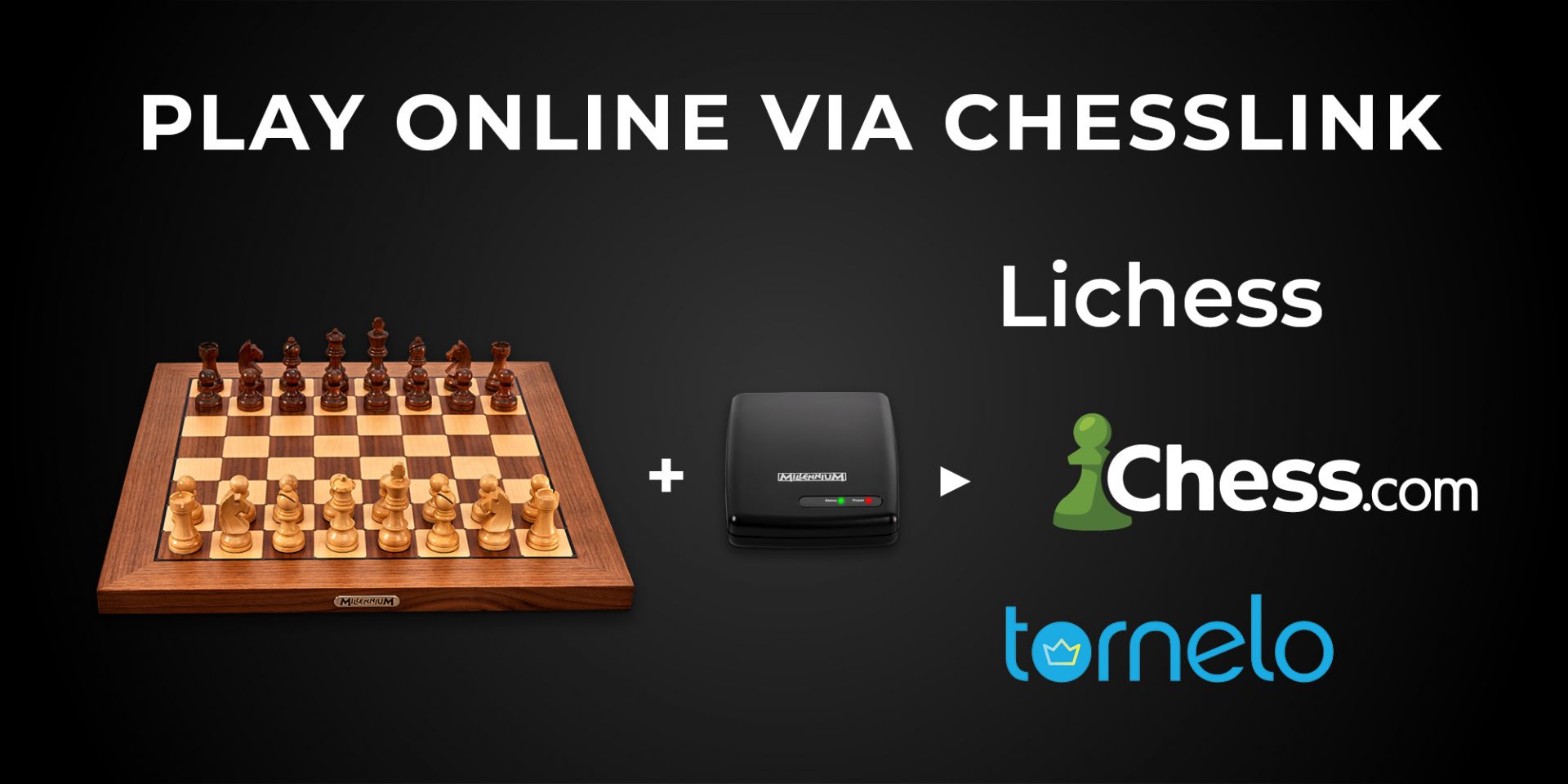 ChessLink - MILLENNIUM Bluetooth-Modul zur Verbindung mit Mobilgeräten