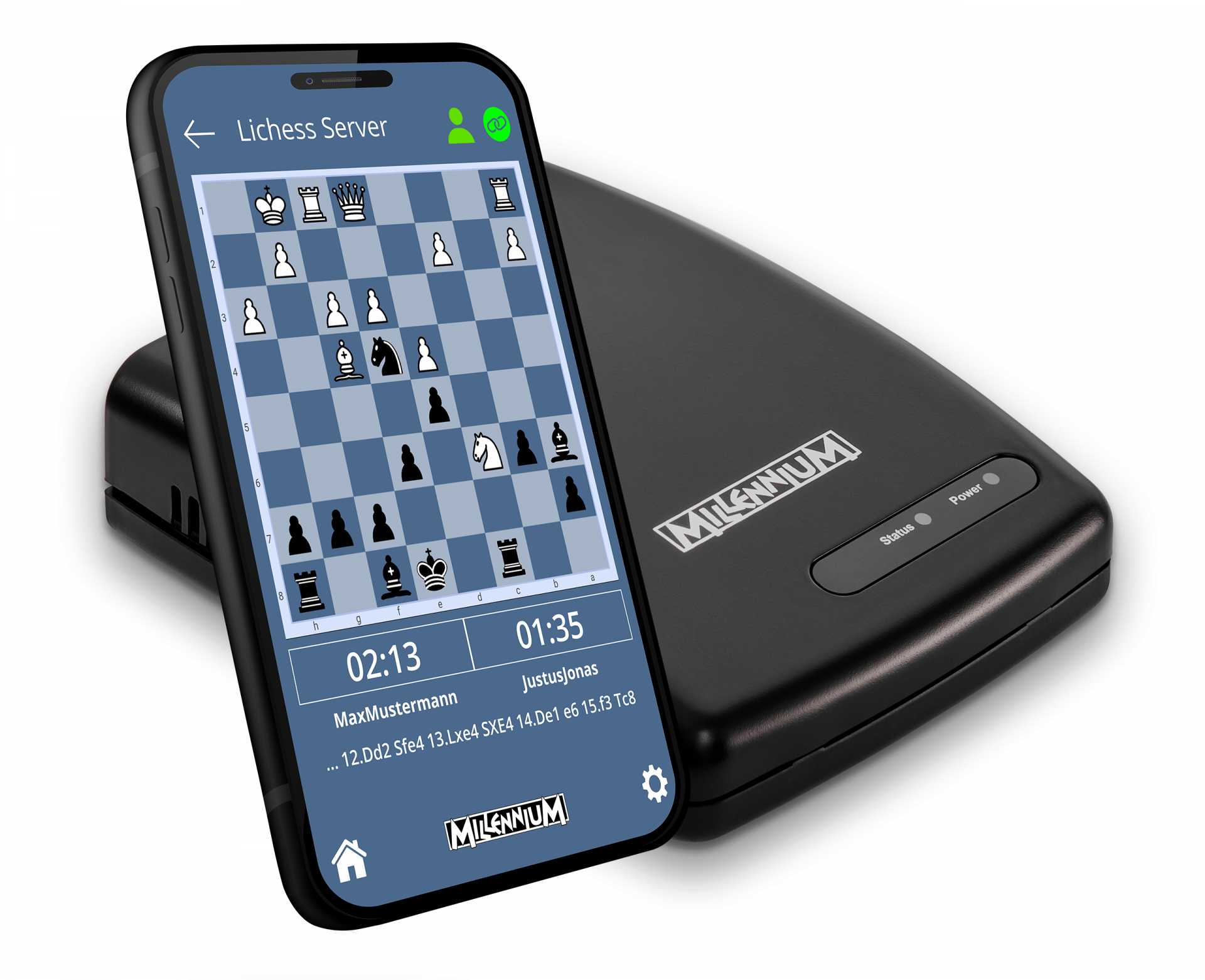 ChessLink - MILLENNIUM Bluetooth-Modul zur Verbindung mit Mobilgeräten