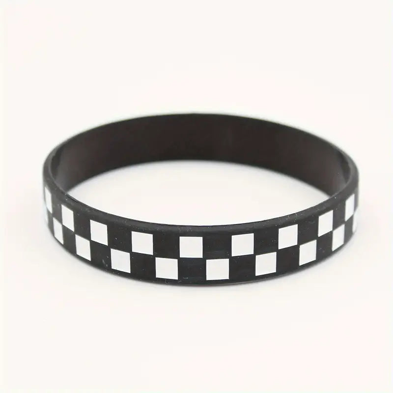 Bracelet with chess pattern