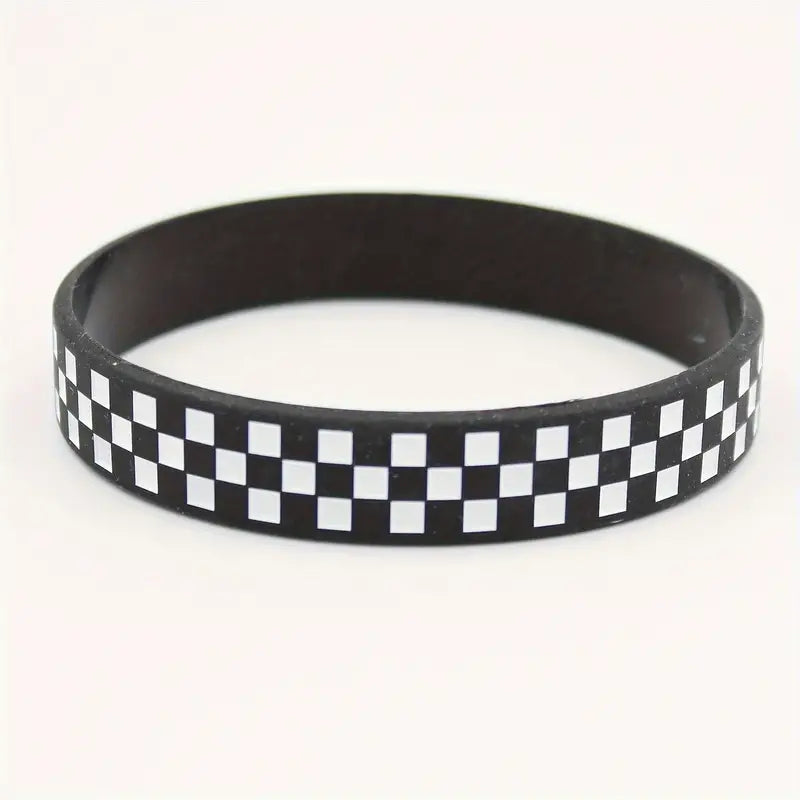 Bracelet with chess pattern