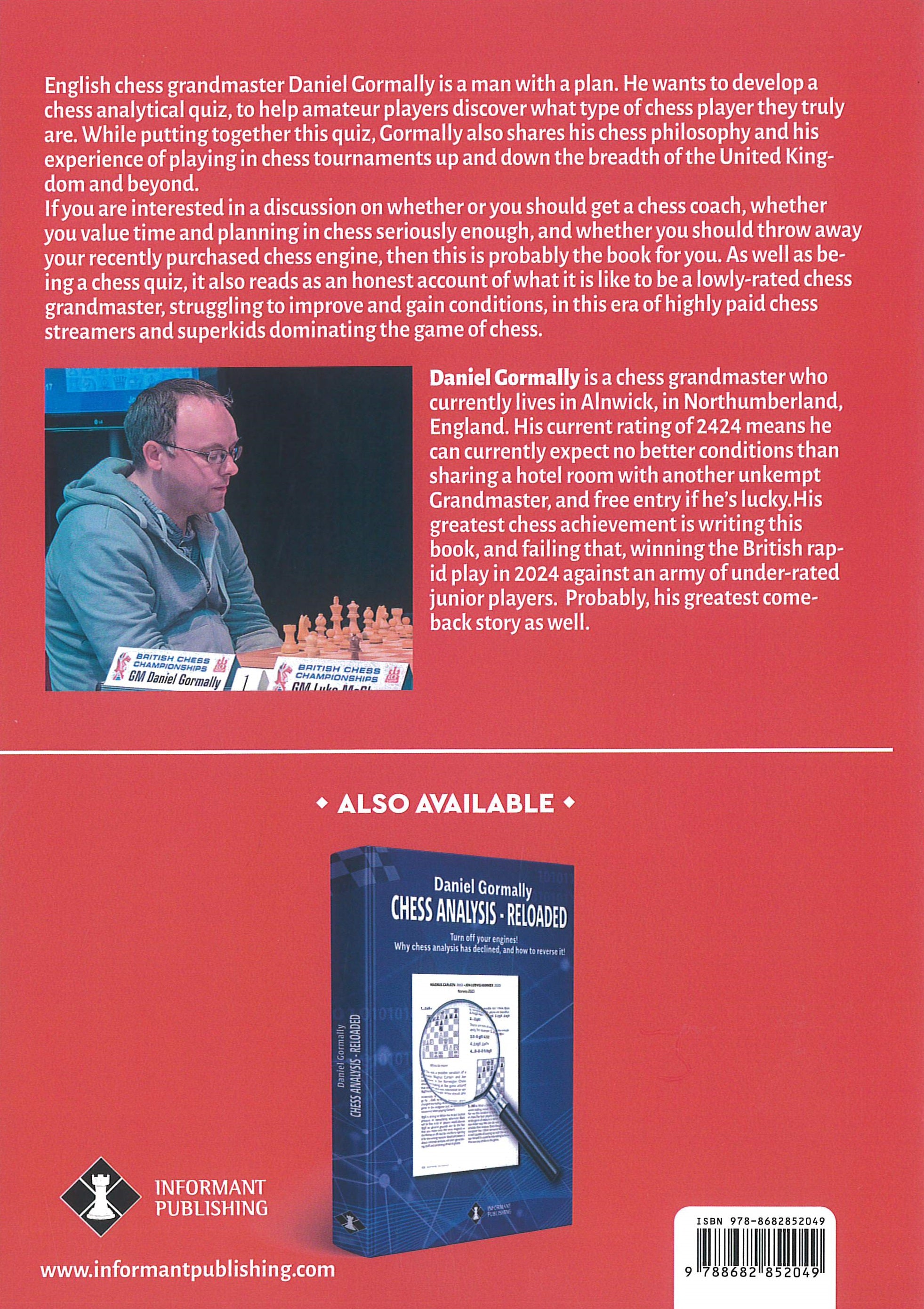 Gormally: Smooth Chess Improvement