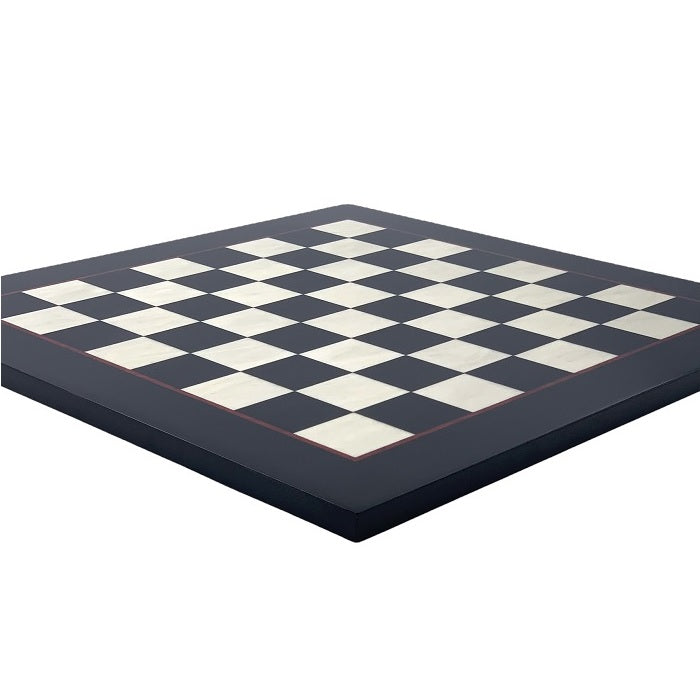 "Black Deluxe" wooden chessboard, field size 40mm