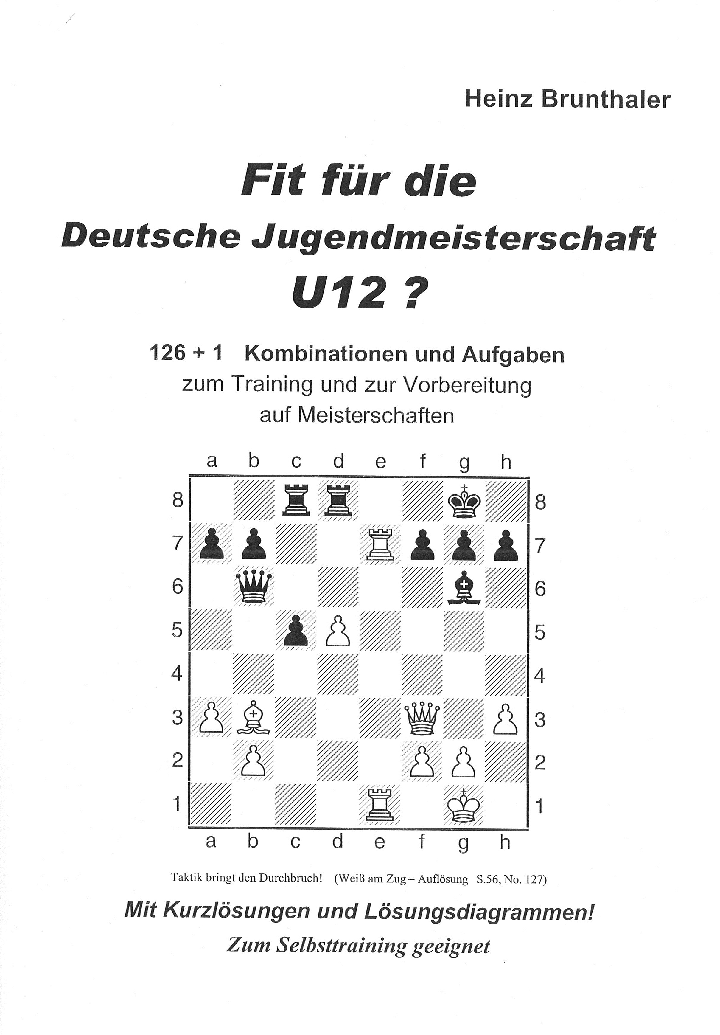Brunthaler: Fit for the German Youth Championship U12?