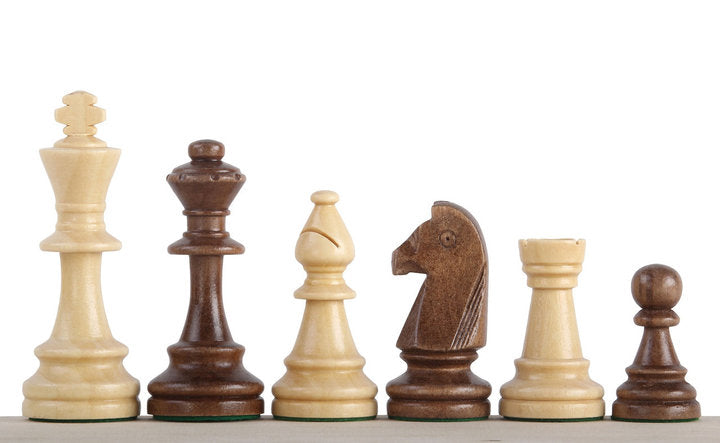 Mix Your Board: Top tournament chess set made of wood with wooden box