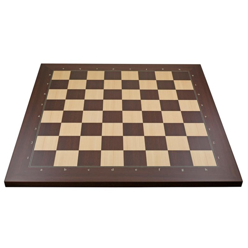 PC chess board with Bluetooth, with coordinates, rosewood (without pieces)