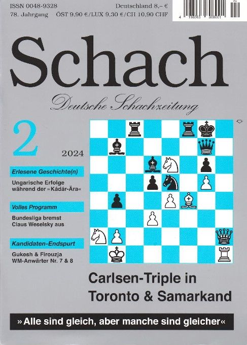 Zeitschrift Schach 2 / 2024