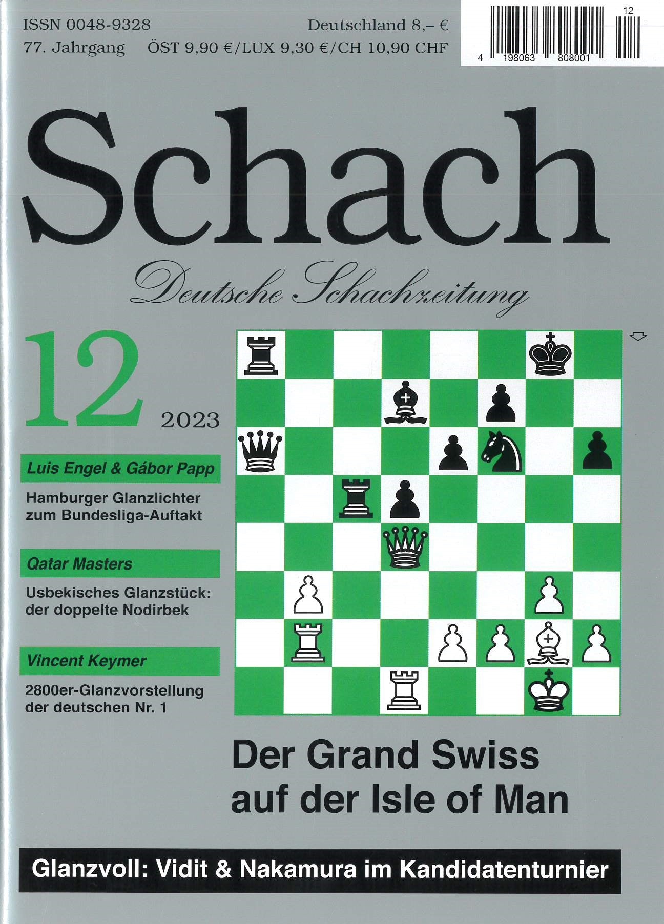 Zeitschrift Schach 12/2023